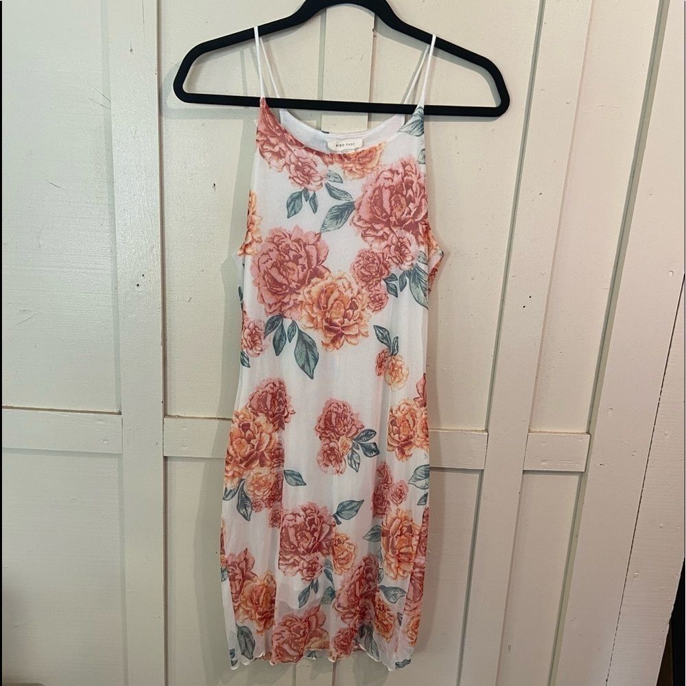 Mind Code floral mini dress size large
